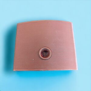 Original Kodak Hawkeye FlashFun Vintage Plastic Camera Film Cover Snap On Brown